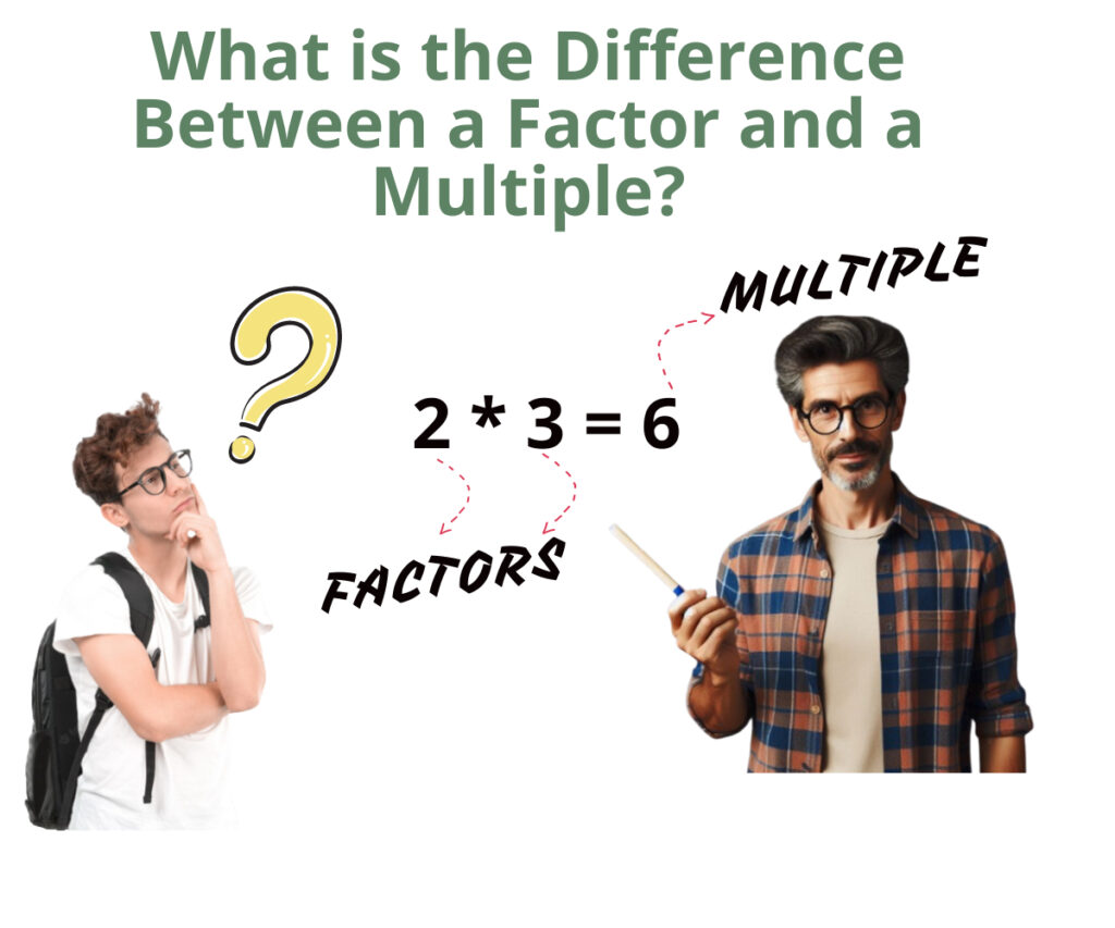 What is the Difference Between a Factor and a Multiple